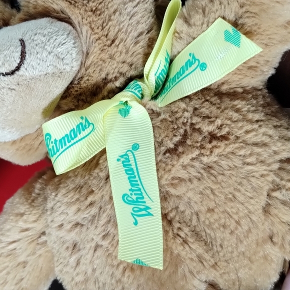 Whitman's Brown Teddy Bear Cuddly Plush stuffed animal - Picture 9 of 12